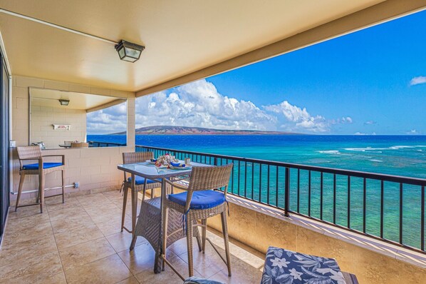 Condo, 1 Bedroom | Terrace/patio - Maui Kai 805 Ocean View 1 bedroom/1 bath 1 Condo by RedAwning (Lahaina)
