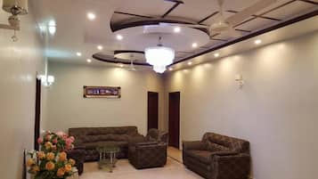 Sala de estar en el lobby