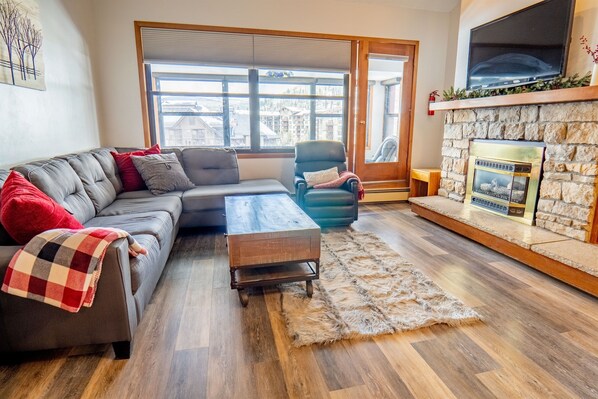 تلفزيون، مدفأة