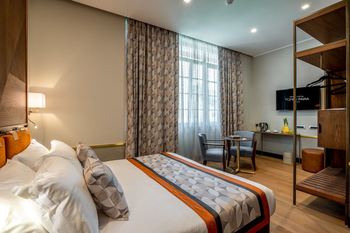 Standard Double Room | 2 bedrooms, Frette Italian sheets, premium bedding, down duvets