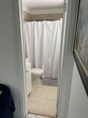 Hair dryer, towels