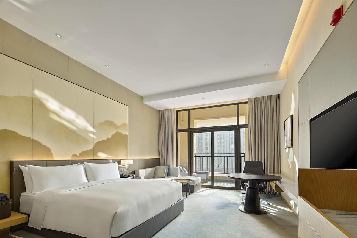 Zimmer, 1 King-Bett, barrierefrei