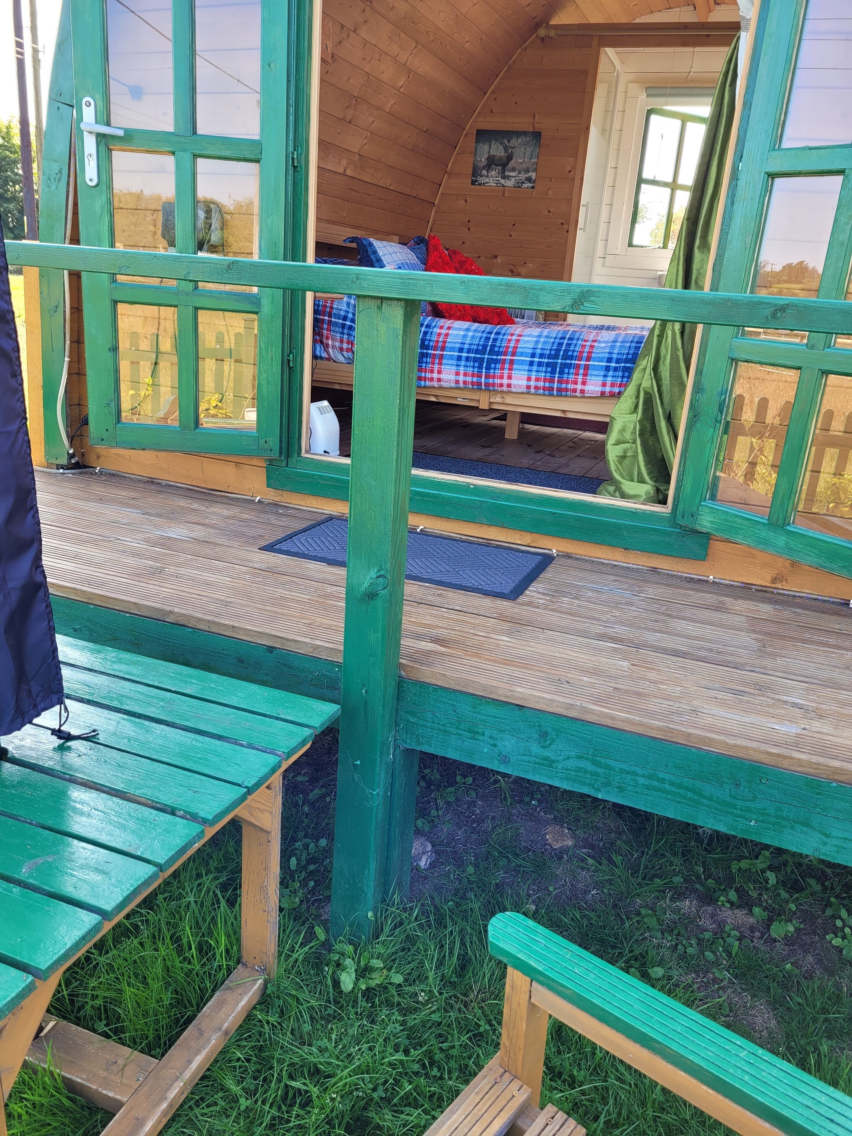 Ferienhütte | Terrasse/Patio