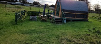 Cosy Glamping Pod Glamping in St Austell Cornwall