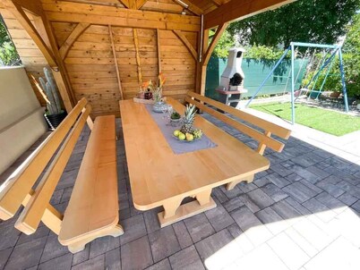 Holiday home with pool