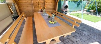 Ferienhaus mit Pool