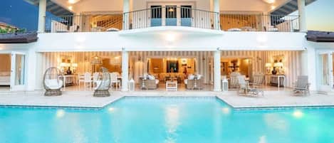 Uppvärmd pool