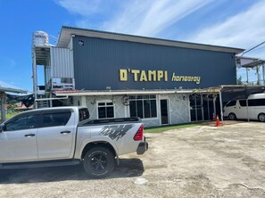 Fassade der Unterkunft