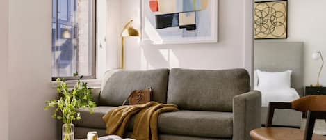 Apartment, 2 Bedrooms | Living area