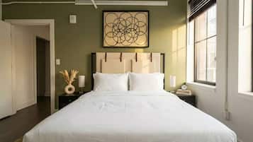 Apartamento superior, 1 quarto | Individualmente decorados, individualmente mobiliados, berços grátis