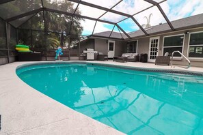 Pool - Large Heated Pool Home - Palm Coast (Palm Coast)