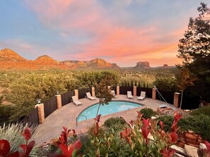 A heated pool - Specials: Lux Escape | Pool, Hot Tub, Epic Views (Sedona)