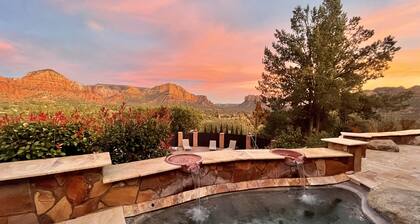 Sedona's Best Red Rocks Views: Hot Tub.