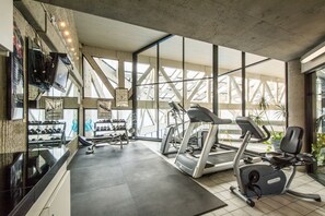 Fitnessbereich