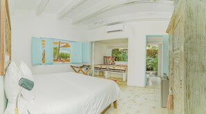 Standardzimmer, 2 Doppelbetten, Gartenblick | Ausblick vom Zimmer