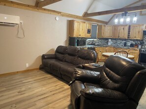 Smart TV, DVD player, books