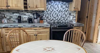 Beautiful 2 Bedroom Cabin with a lake view. Pets welcome