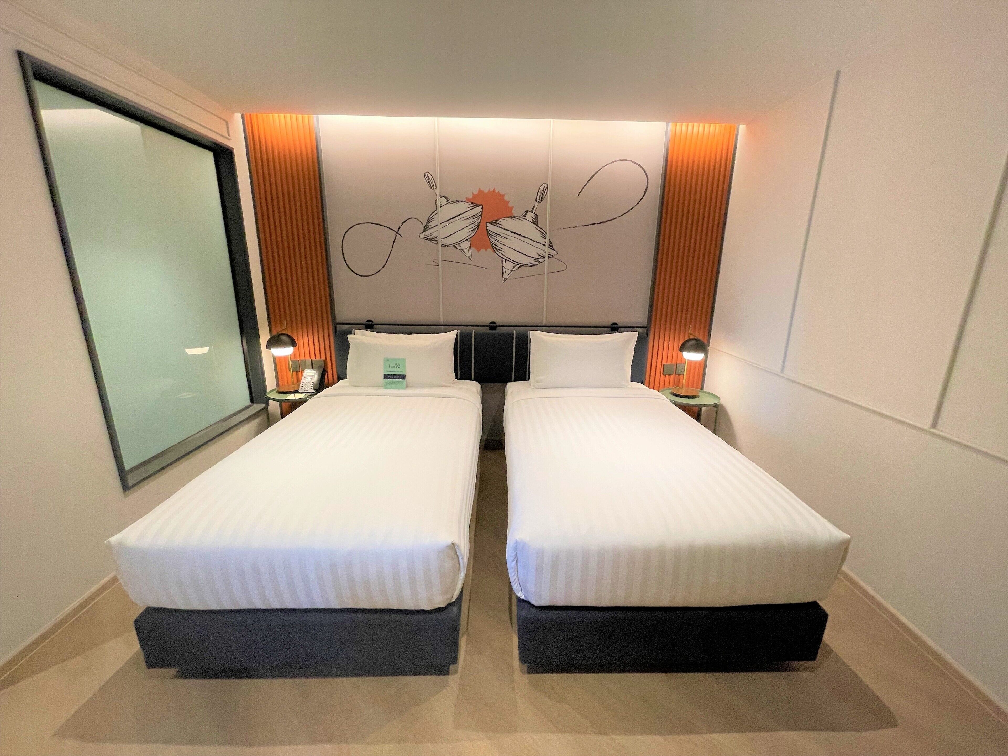 Superior Twin Room | Hypo-allergenic bedding, minibar, in-room safe, desk