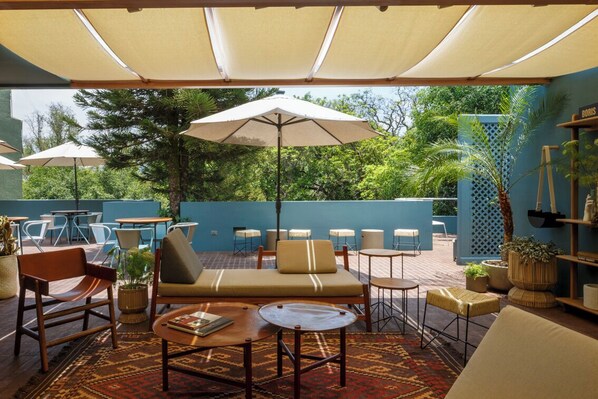 Terrasse sur le toit