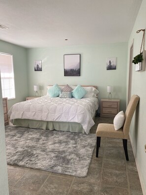 2 bedrooms, iron/ironing board, free WiFi, bed sheets