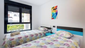 2 chambres, fer et planche Ă repasser, Wi-Fi gratuit, draps fournis