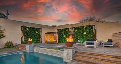 Modern Paradise 15 min 2 Coachella Festival 0.30 acres Lot With misty Huge pool