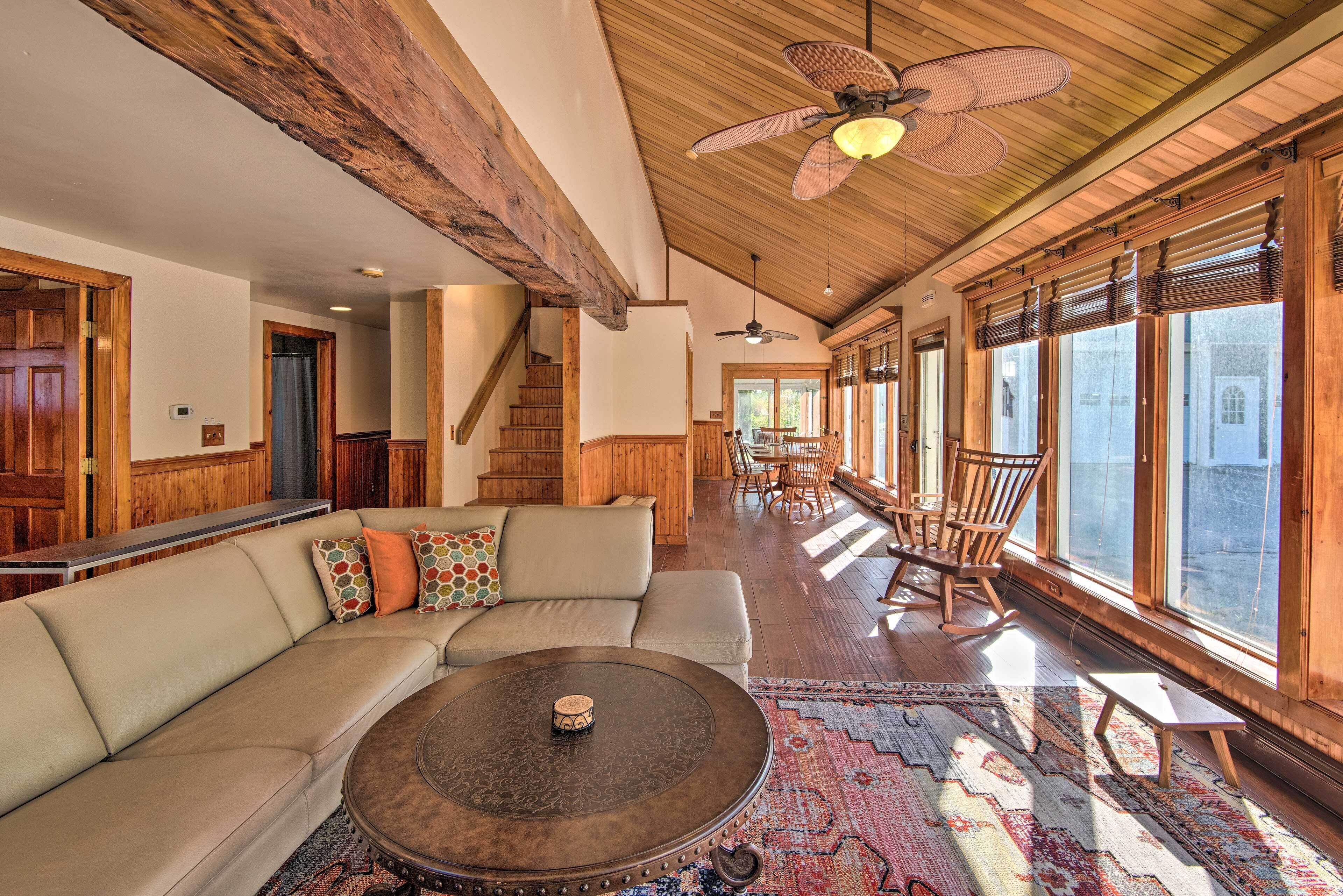 Unique Gilford Home w/ Sunroom < 3 Mi to Lake