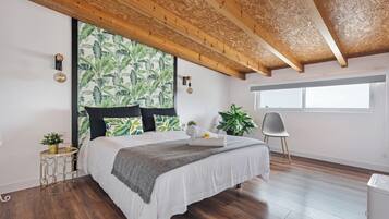 2 slaapkamers, een strijkplank/strijkijzer, gratis wifi, beddengoed