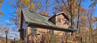 Tranquil Hendersonville Cabin w/ Mountain Views!