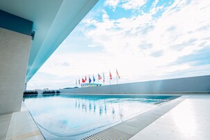 2 outdoor pools, open 6:00 AM to 9:00 PM, pool umbrellas, sun loungers