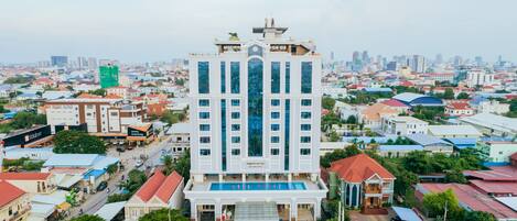 Façade de l’hébergement