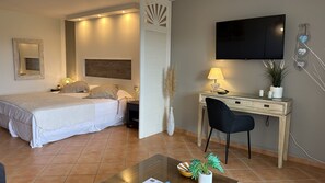 Desk, iron/ironing board, free WiFi, bed sheets