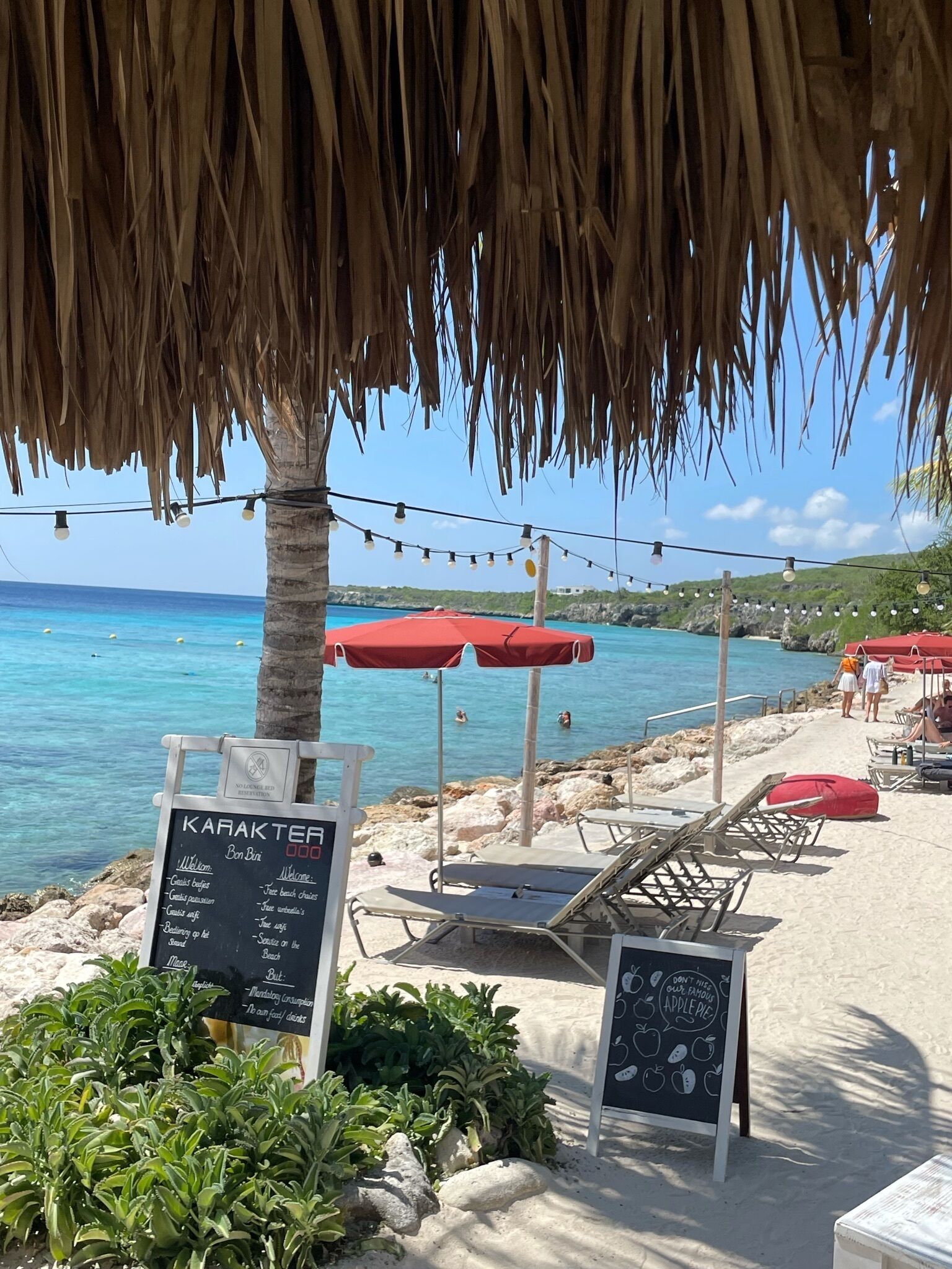 In Strandnähe, Strandtücher