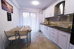 Dining - KarpatenHaus | Transylvanian Apt. w/ lrg. terrace (Brasov)