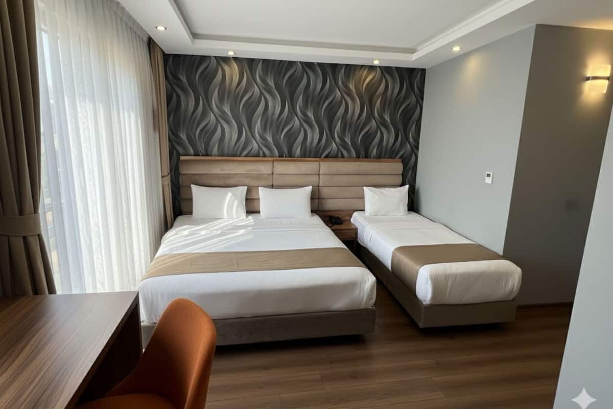 Standard Triple Room | 1 bedroom, premium bedding, minibar, in-room safe
