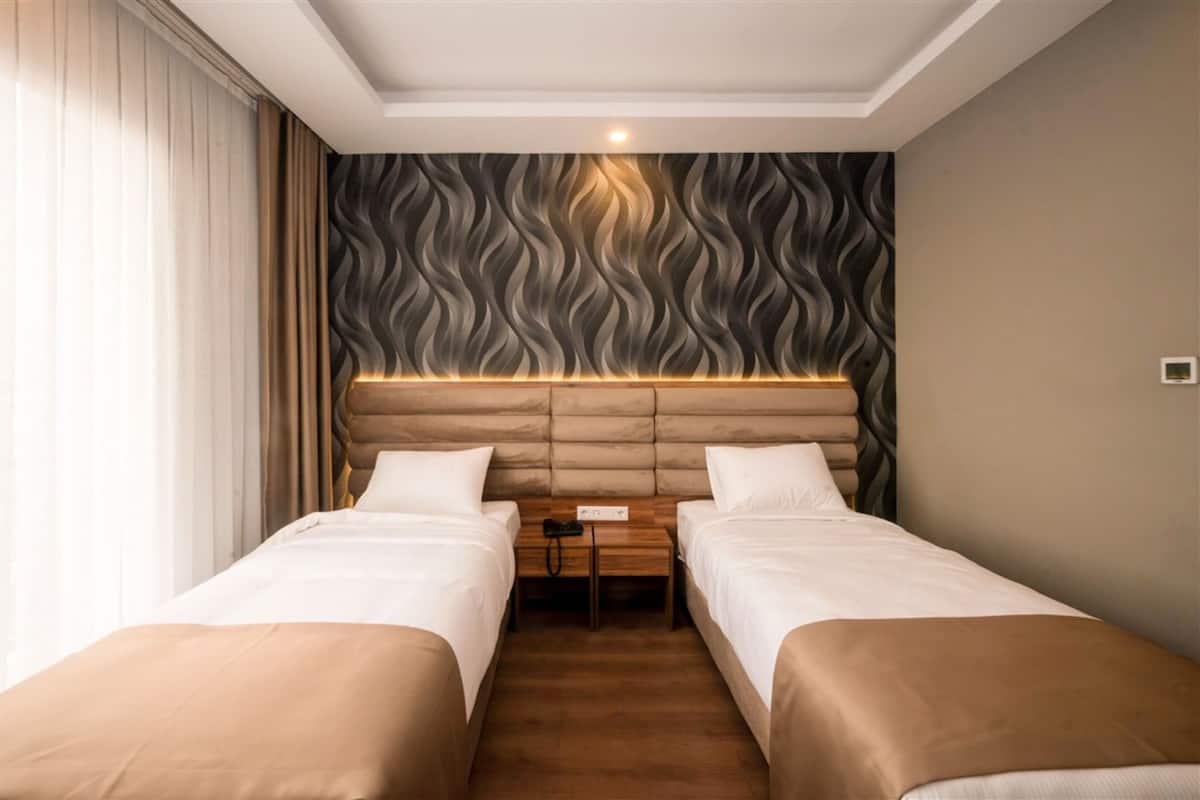 Standard Twin Oda | Bộ đồ giường cao cấp, minibar, két bảo mật tại phòng, bàn 