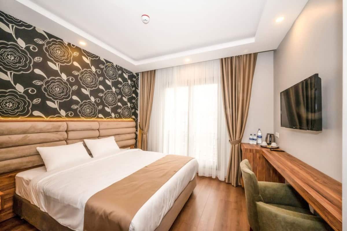 Standard Double Oda | Bộ đồ giường cao cấp, minibar, két bảo mật tại phòng, bàn 