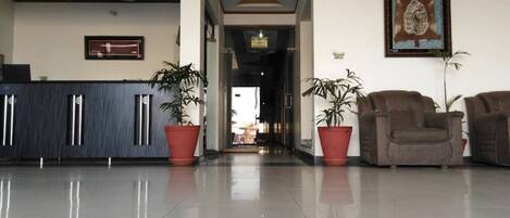 Sitzecke in der Lobby