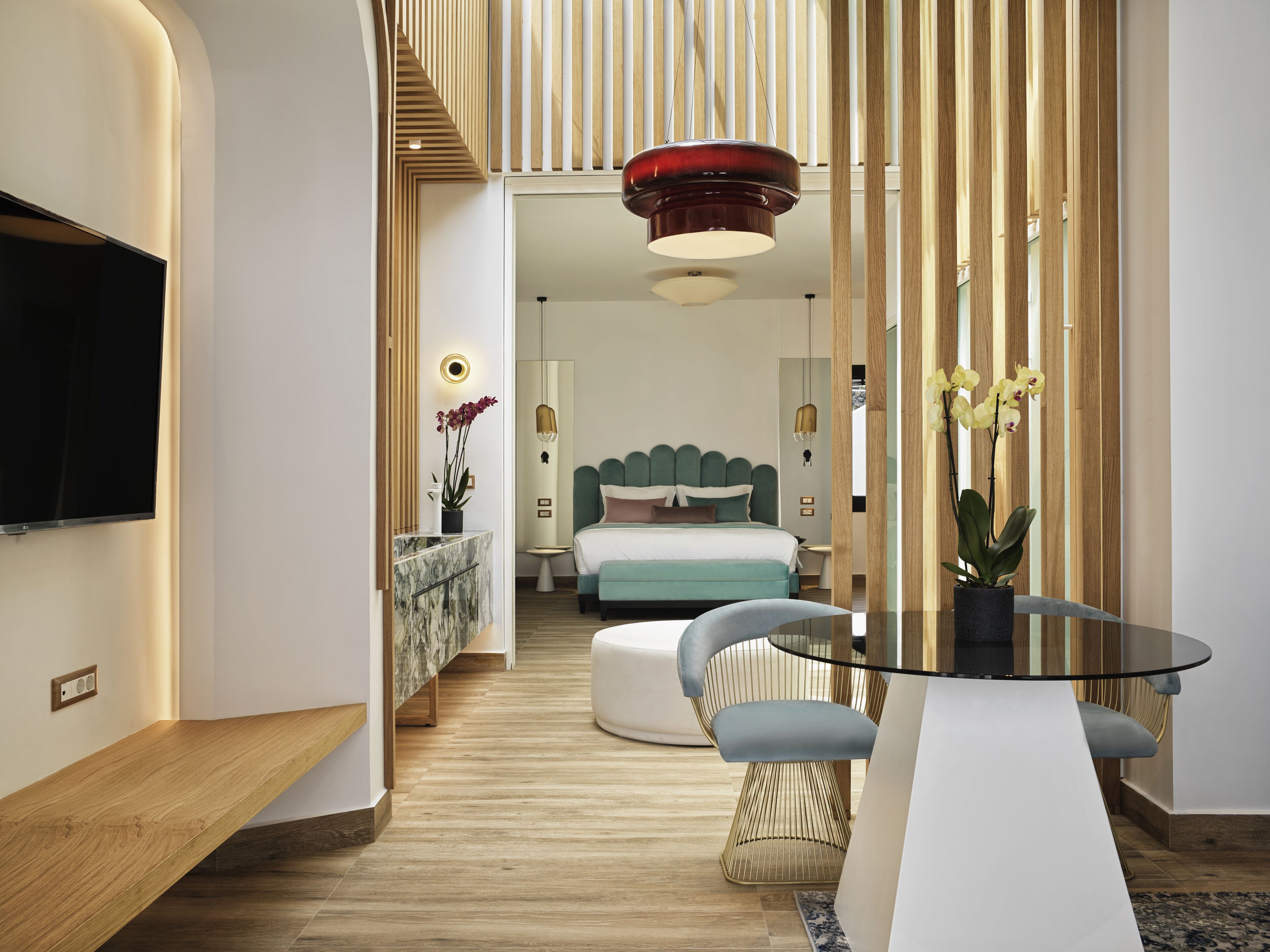 Cresanto Luxury Suites Santorini interior view 2