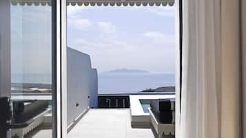 高級套房, 按摩浴缸, 海景 | 客房景觀