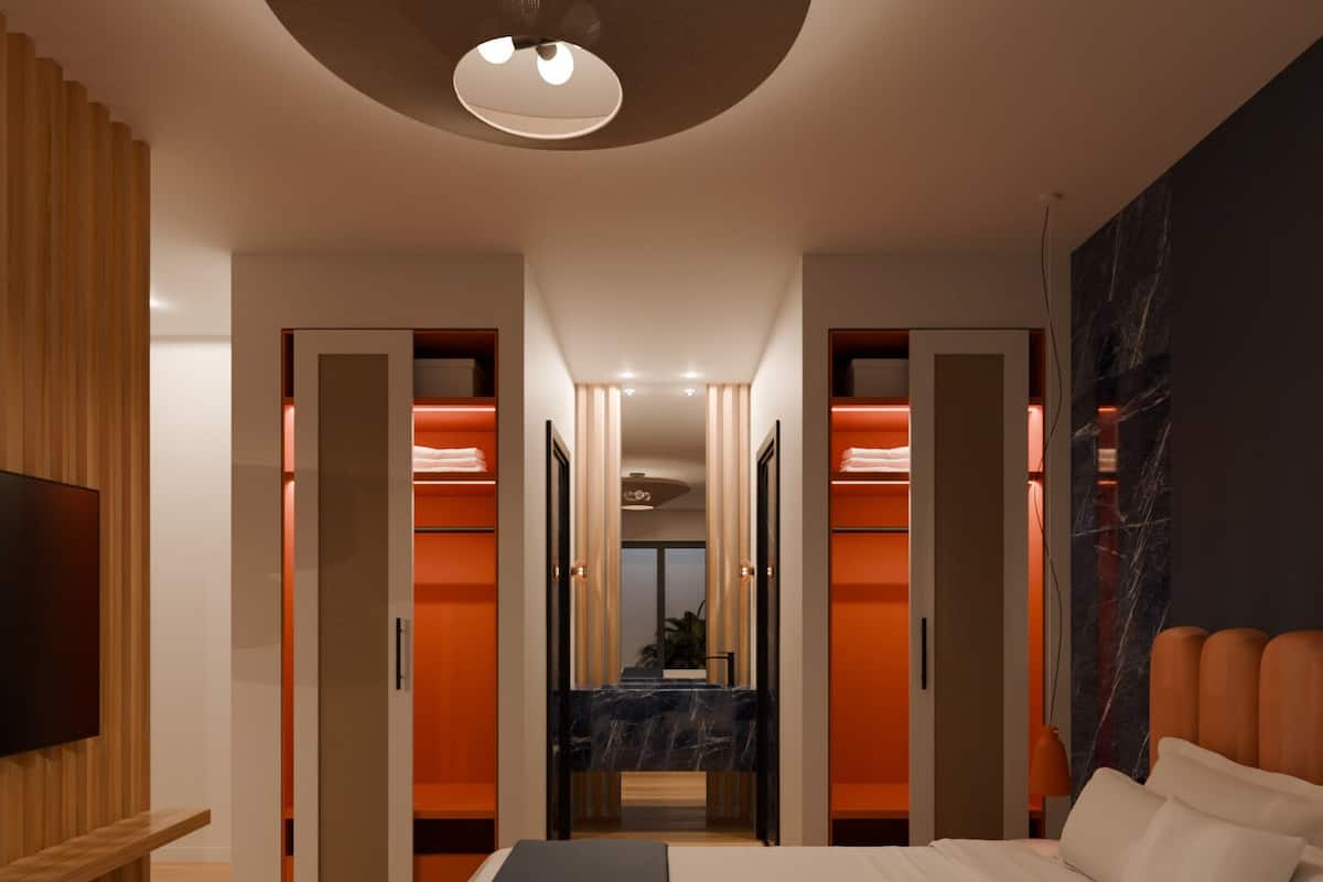 Grand Villa with Sea View and Heated Pool | 1 sovrum, egyptiska bomullslakan och sängtillbehör av högsta kvalitet