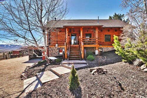 Authentic Log Cabin Horse Property / 3+ Acres / Nordic Valley