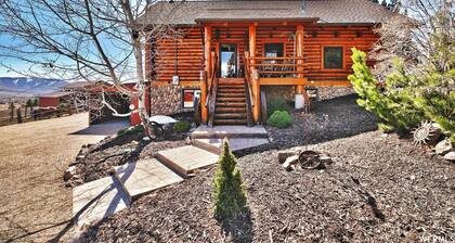 Authentic Log Cabin Horse Property / 3+ Acres / Nordic Valley