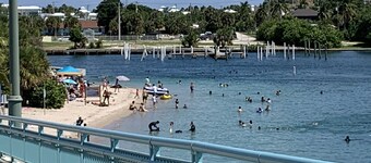 If you want to be near the water, the Boat House is the place to be!