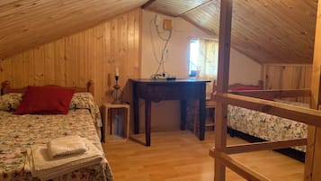 5 makuuhuonetta, Wi-Fi, vuodevaatteet