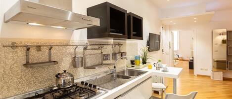 Microwave, dishwasher