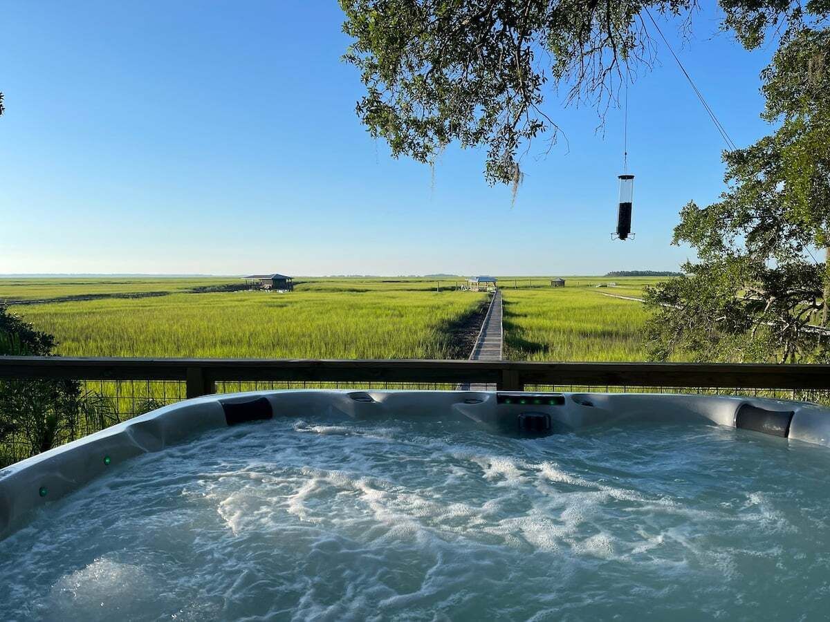 Bubbelpool utomhus