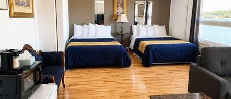 Suite familiare, letti multipli, non fumatori | Biancheria da letto di alta qualità, con arredamento individuale