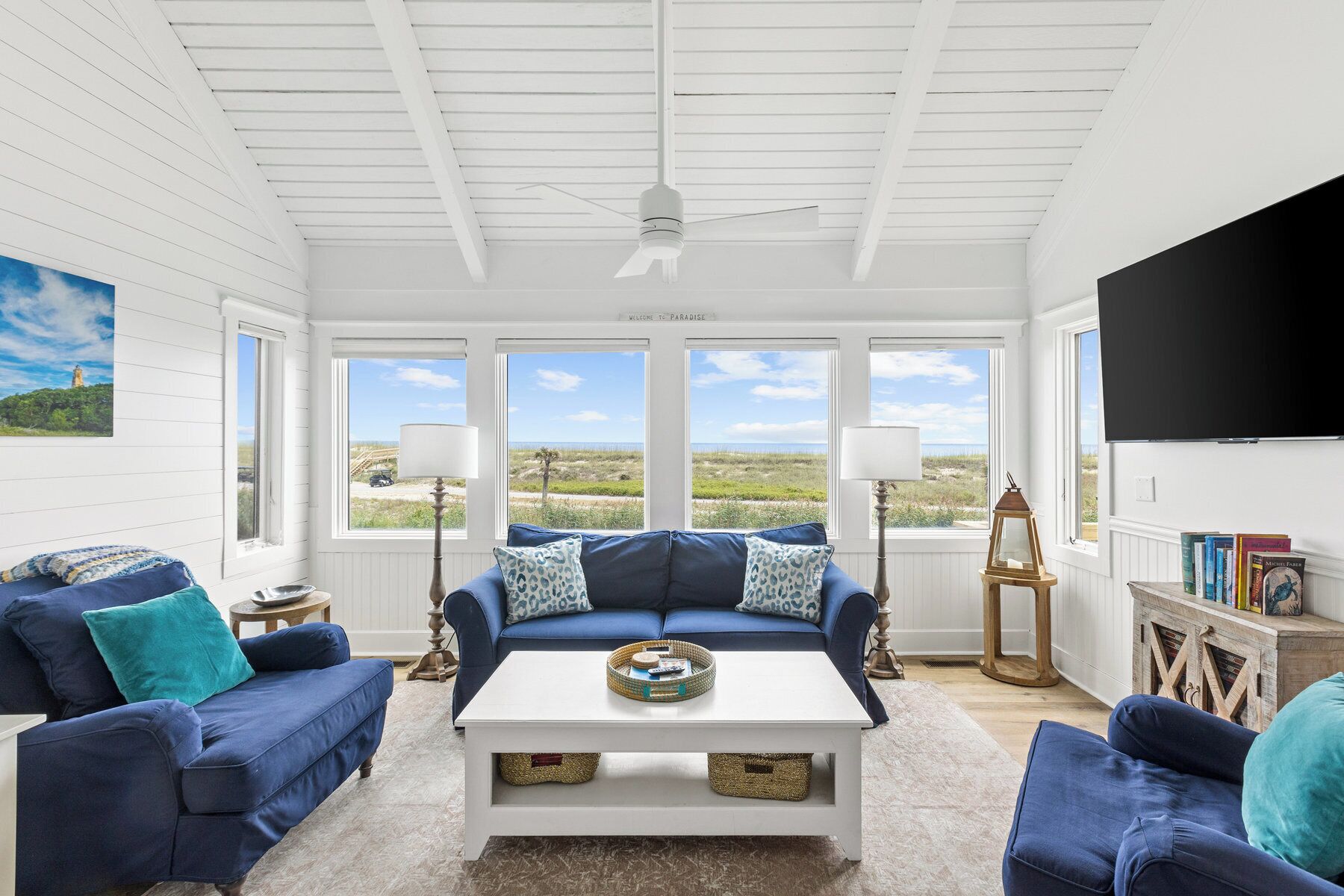 Ocean Front  Panoramic Water and Sunset Views Sleeps 8 Pet Friendly Bhi Club