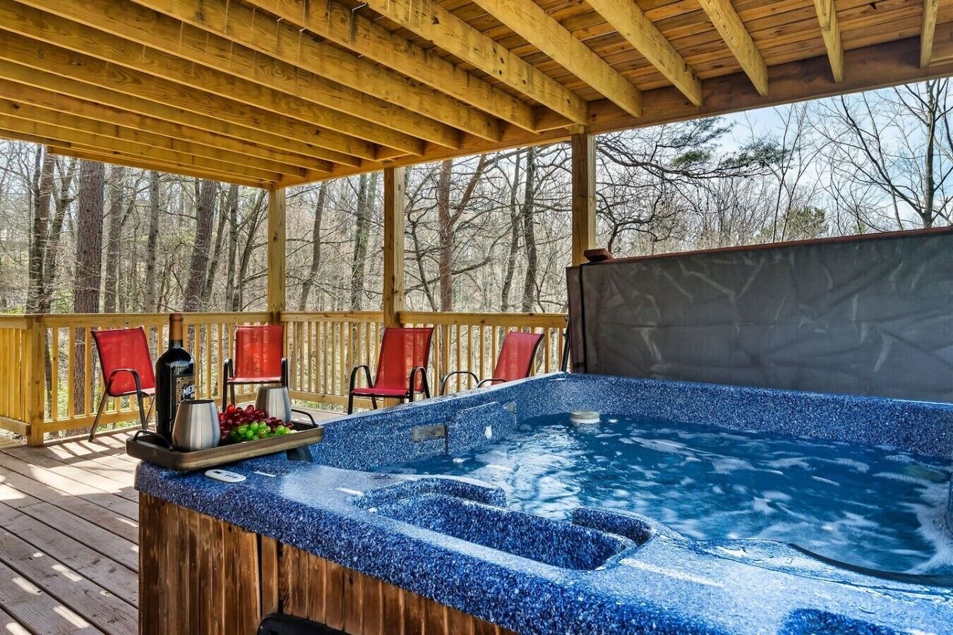 Bain à remous extérieur